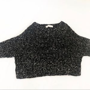 Graham & Spencer chunky knit crop top